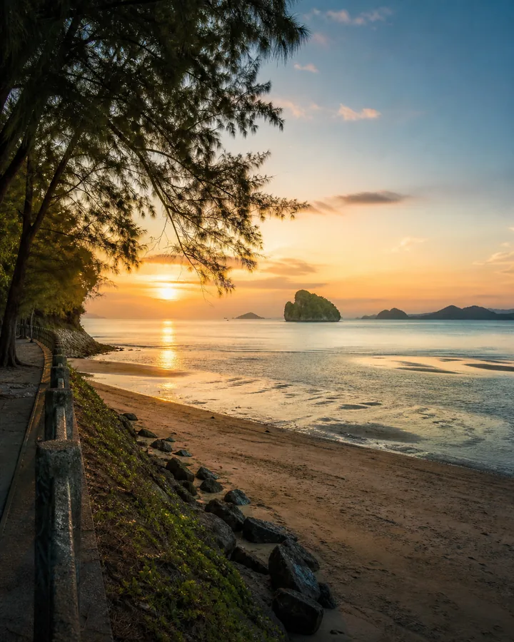 Nopparat Thara beach service area in Krabi