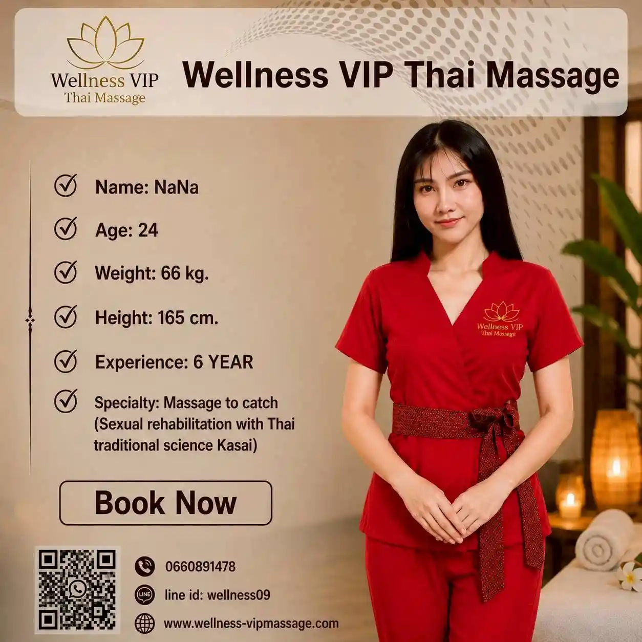 Nana Thai Massage therapist Phuket